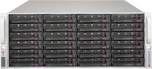 Корпус Supermicro CSE-846BE2C-R1K03JBOD 4U SAS3 24 Drive JBOD w/ Dual Expander, 1000W — фото 1