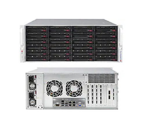 Корпус Supermicro CSE-846BE2C-R1K23B Black 4U Chassis w/ SAS3 Dual Expanders, 1200W PWS — фото 1