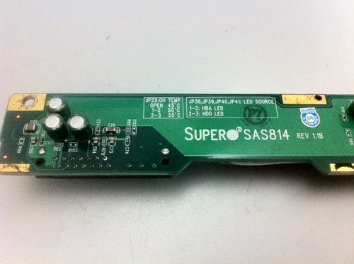Корпус SuperMicro CSE-SAS-814 1U SAS Hard Drive Backplane — фото 1