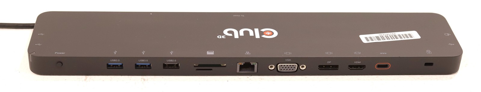 Компонент Club 3D USB Type-C Universal Triple 4K Charging Docking Station P/N: CSV-1562 — фото 3