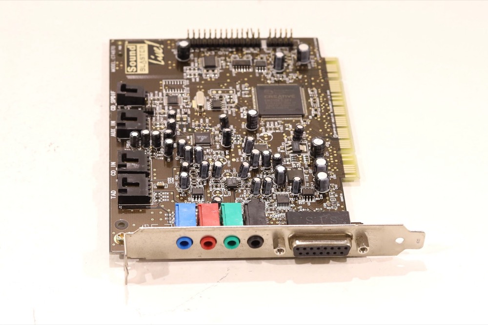 Плата Creative CT4870 4.1 Channel 32-Bit PCI Sound Blaster Card P/N: CT4870 Tested — фото 2