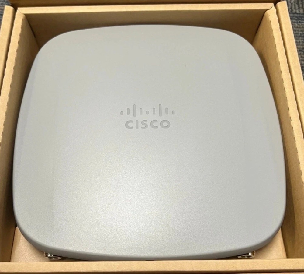Точка доступа Cisco CW9163E-MR Wi-Fi 6E 2x2, 2,5 Гбит/с, 4 разъёма N-type, PoE — фото 1