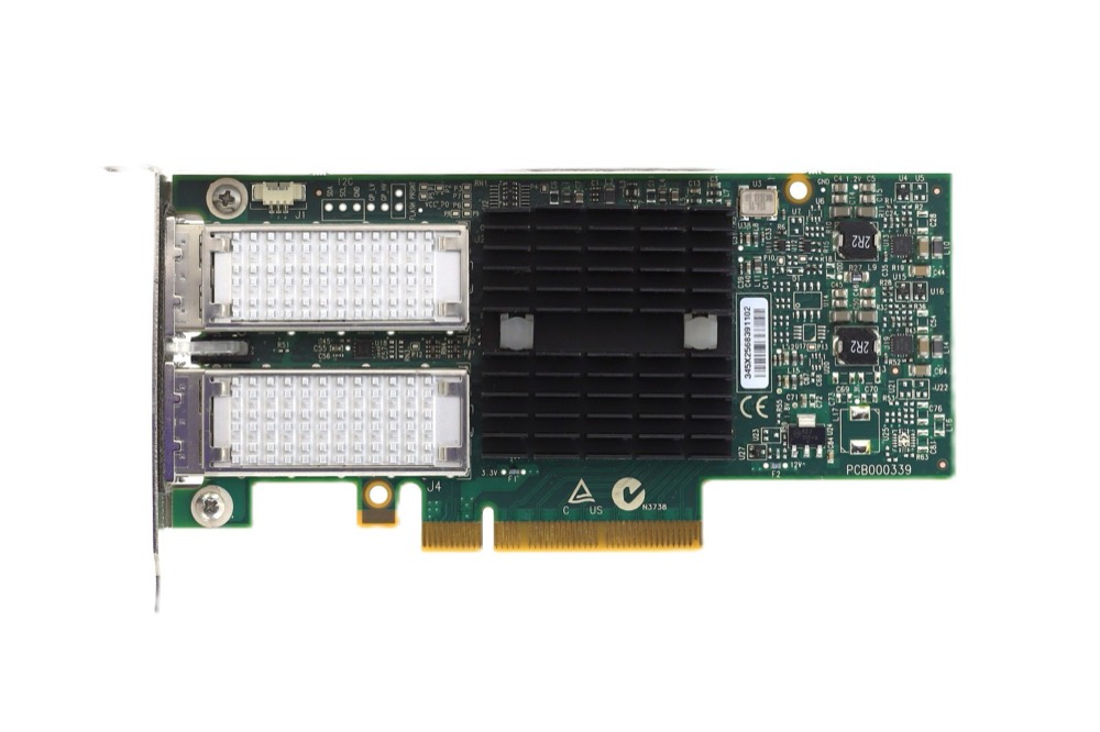 Адаптер Dell Connect X-3 CX314A 2-Port 40/56Gb/s PCIe x8 Network Adapter Dell P/N:0TPD49 — фото 1