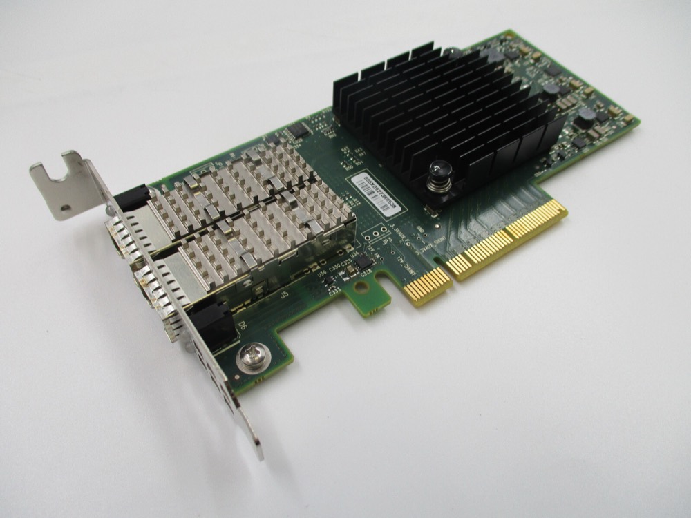 Трансивер Dell Mellanox CX4121C Dual Port 25GbE SFP+ Network Adapter Dell P/N: 020NJD — фото 1