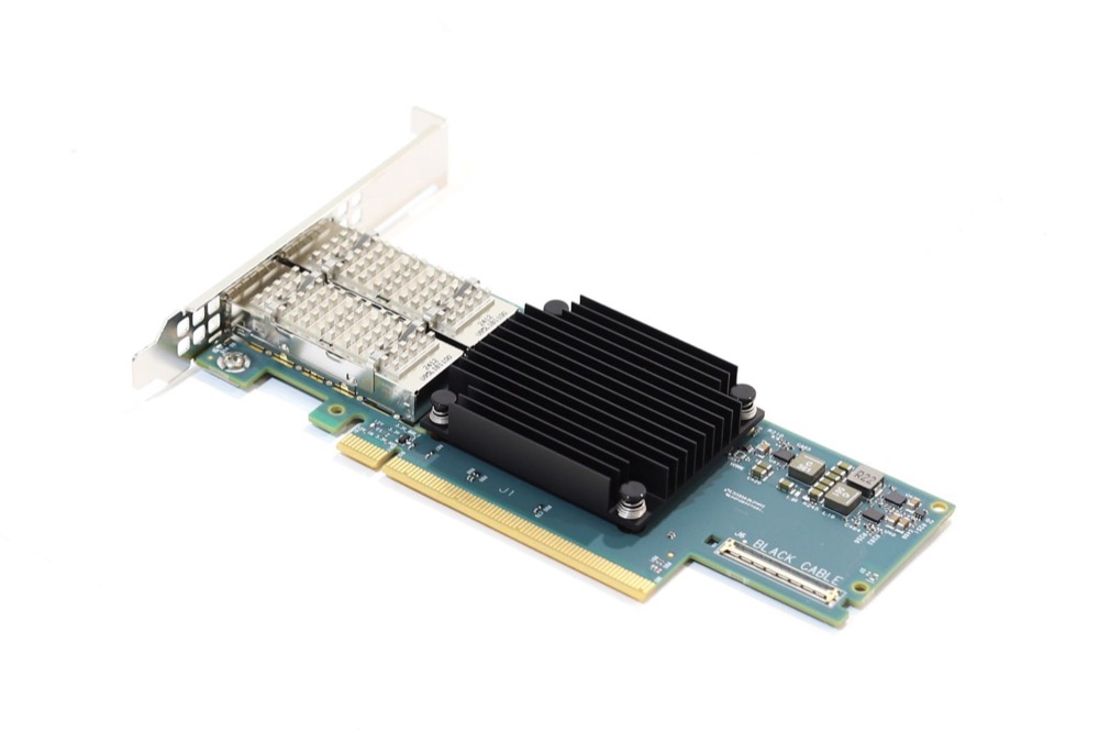 Сетевая карта Mellanox CX653106A 2-Port 100GbE PCIe x16 Network Card P/N: MCX653106A-ECAT — фото 1