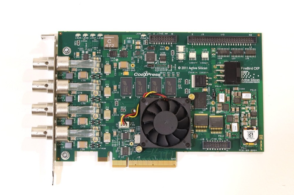 Плата видеозахвата FireBird CXP-6 CoaXPress PCIe x8 (AS-FBD-4XCXP6-2PE8) — фото 3