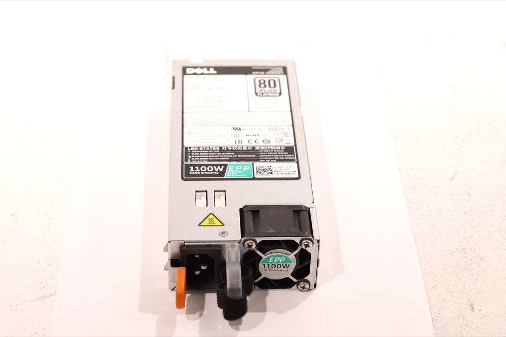 Блок питания Dell D1100E-S0 1100W Power Supply For PowerEdge R530/R730/R630 Dell P/N: 0PR21C — фото 2