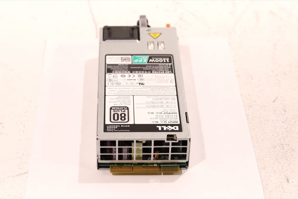 Блок питания Dell D1100E-S0 1100W Power Supply For PowerEdge R530/R730/R630 Dell P/N: 0PR21C — фото 3