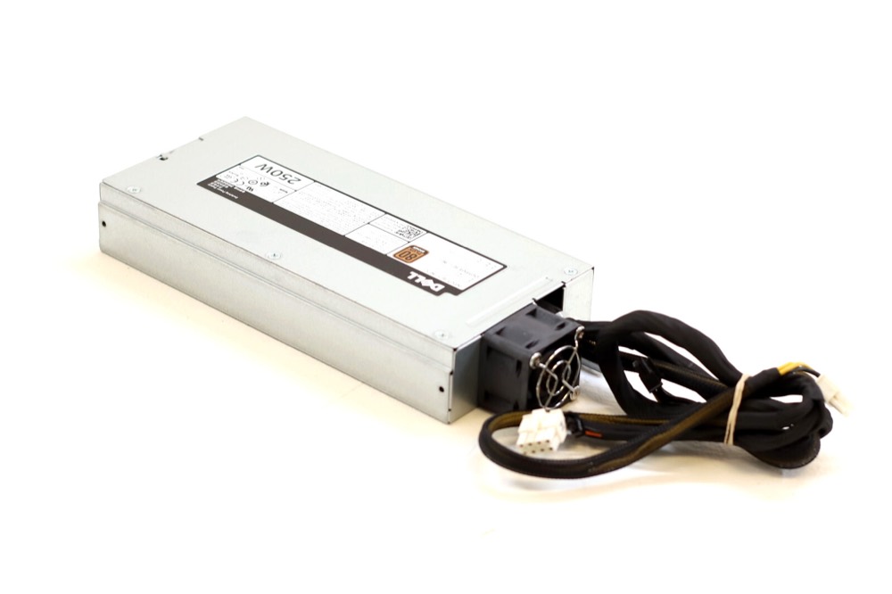 Блок питания Dell D250E-S0 250W Server Power Supply For PowerEdge R230 P/N: 0D09YF Tested — фото 1