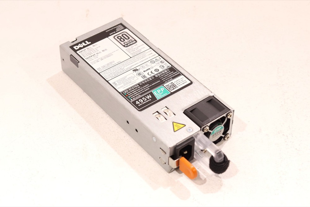 Блок питания Dell D495E-S1 495W Server Power Supply For PowerEdge Dell P/N: 0GRTNK Tested — фото 1