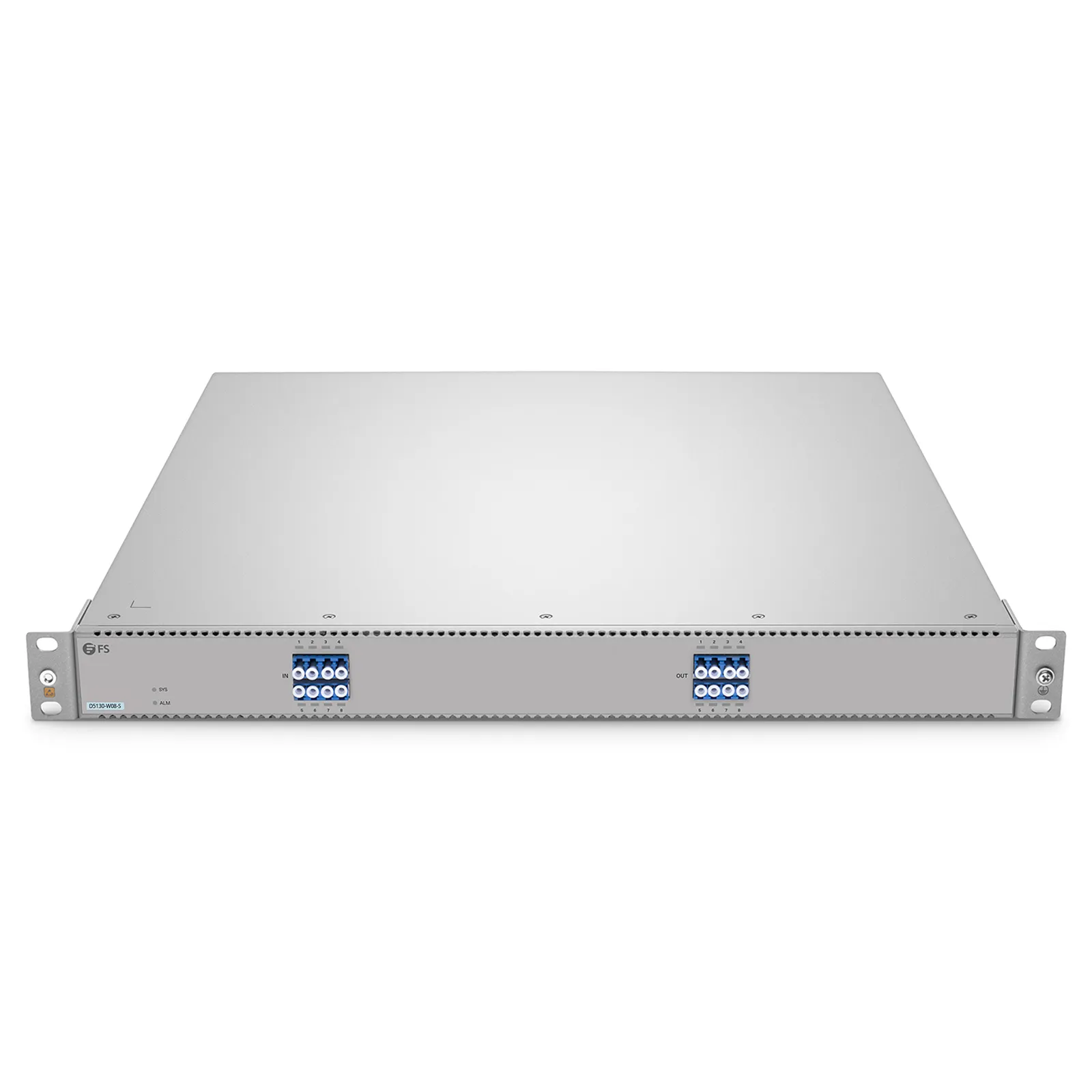 D5130-W08-S — одномодовый полностью оптический коммутатор (OCS) с низкими потерями и встроенным OPD, 8x8 портов — фото 1