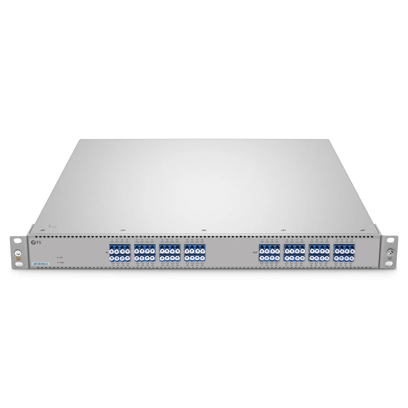 D5130-W32-S — одномодовый полностью оптический коммутатор (OCS) с низкими потерями и встроенным OPD, 32x32 порта — фото 1