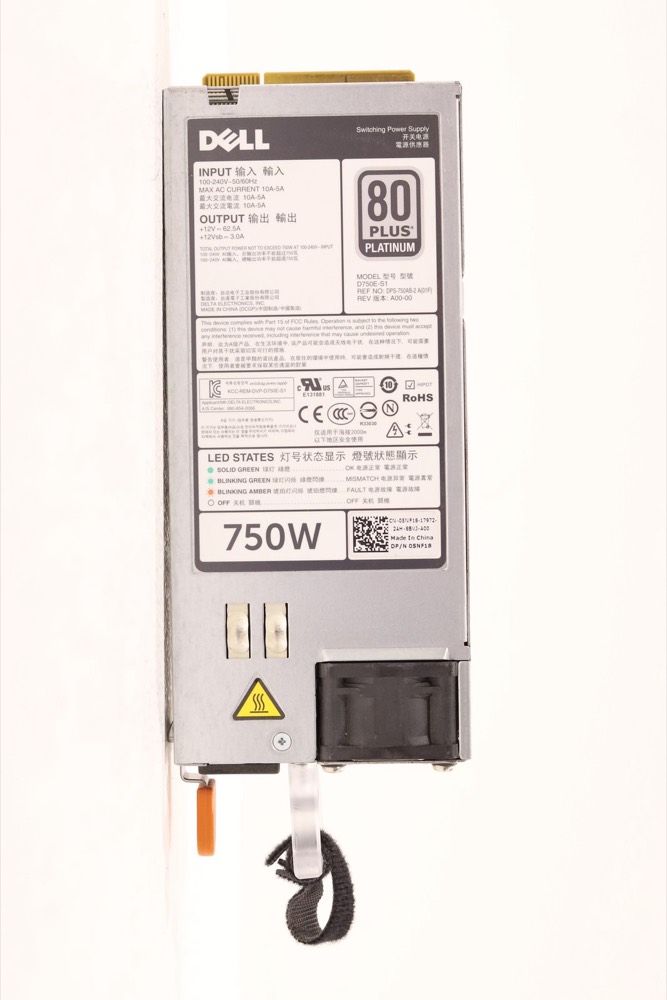 Блок питания Dell 750 Вт 80 Plus Platinum D750E-S1 (05NF18) — фото 3