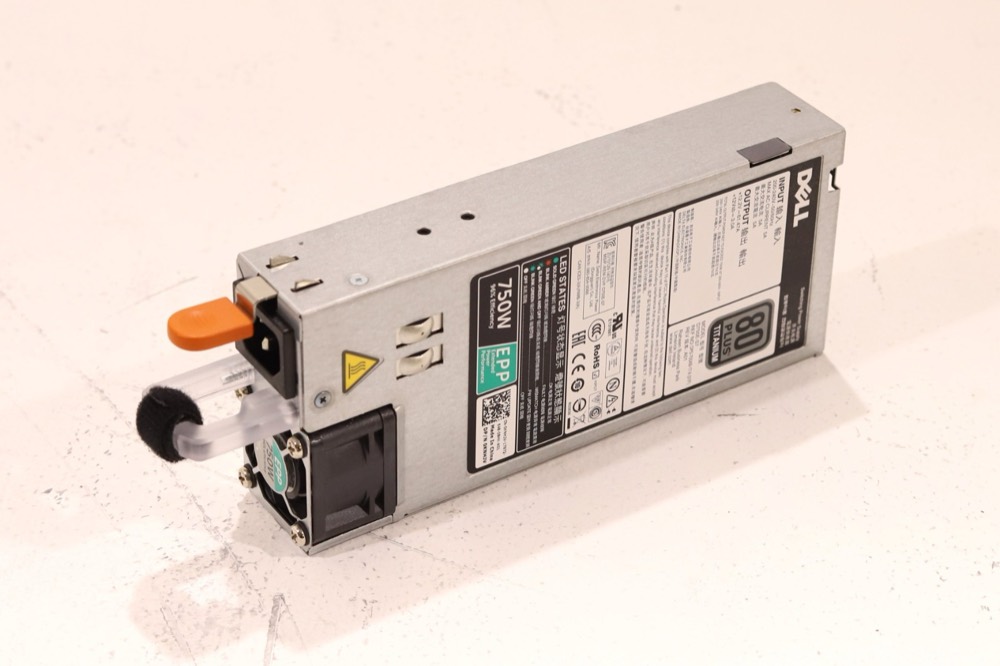 Блок питания Dell D750E-S7 750W Server Power Supply For PowerEdge R730/R630 Dell P/N: 0KNHJV — фото 1