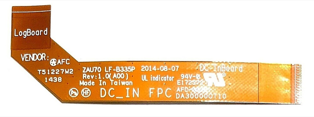 Кабель DA30000OT10 Dell Latitude 7350 Audio Board Ribbon Cable — фото 1
