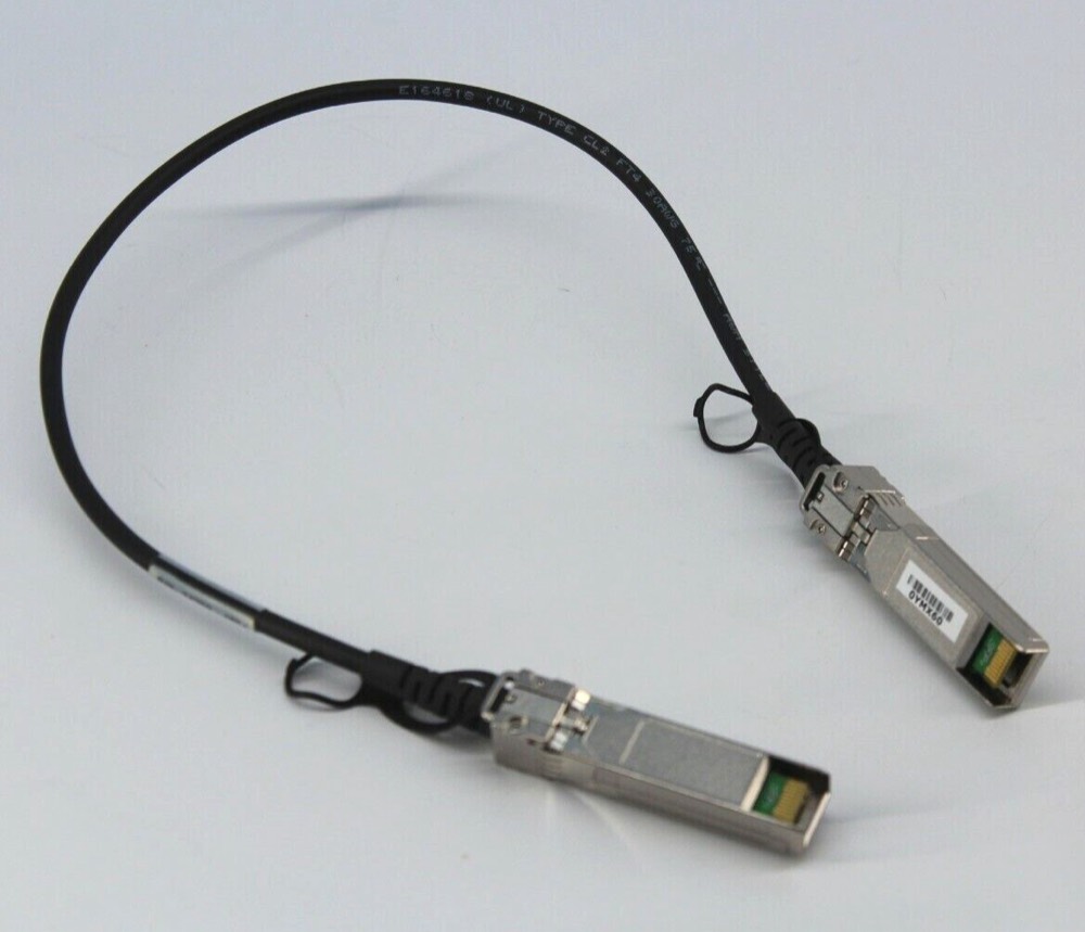 Трансивер DAC-SFP-10GE-50CM YMX60 DELL ARUBA 50cm 10GbE SFP+ CABLE — фото 1