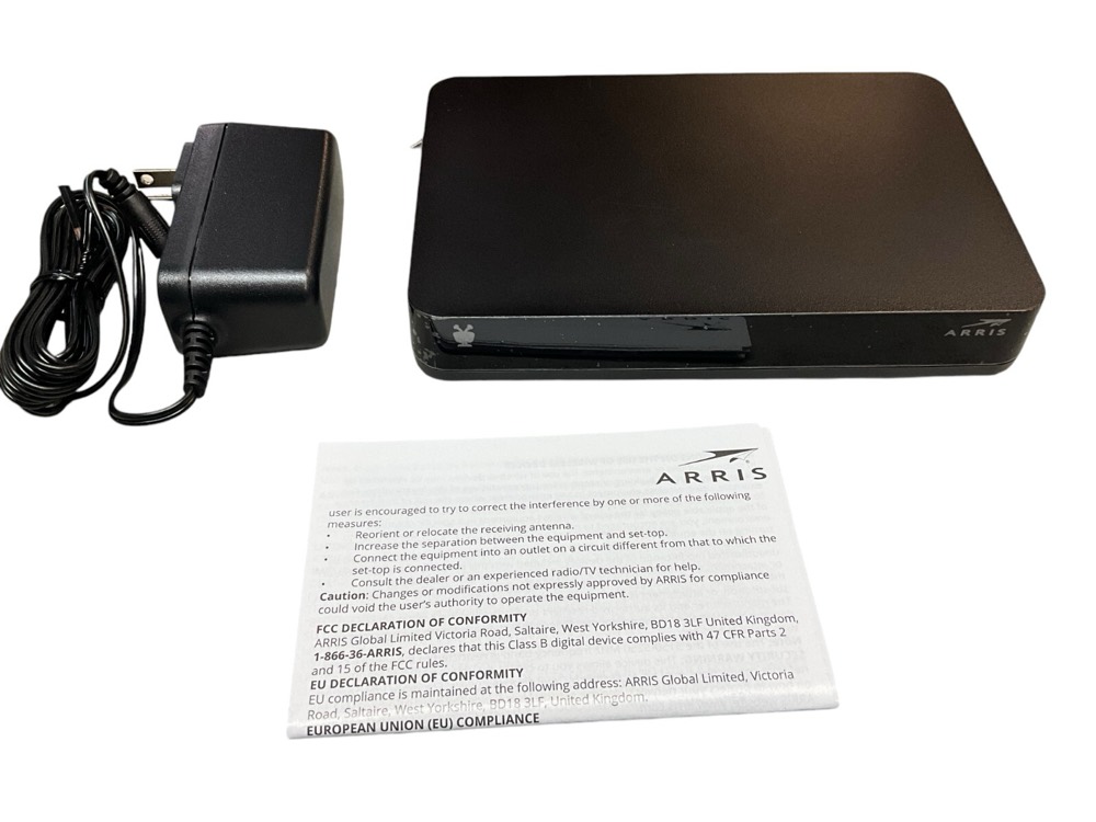 Кабель New Arris DCX860/R4CC/9322 Set Top Cable Box Dolby Digital Video Audio w/AC Adap — фото 1