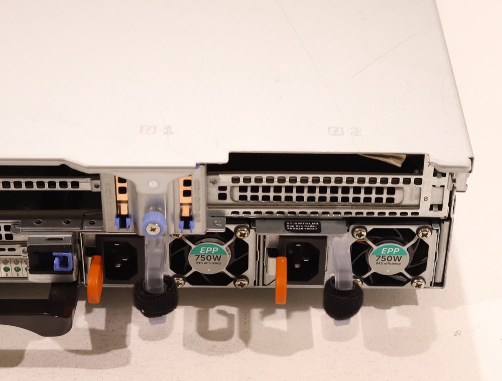 Блок питания Dell EMC PowerProtect DD6400 12-Bay LFF Barebone Server W/ 2x750W PSU Tested — фото 3