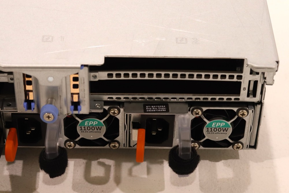 Блок питания Dell PowerProtect DD6900 8-Bay SFF Barebone Server W/2x1100W PSU Dell P/N:066JJ5 — фото 3