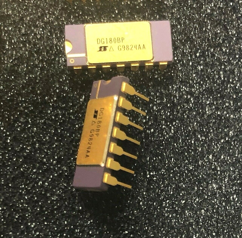 Коммутатор DG180BP Analog Switch, Dual, SPST, 14 Pin, Ceramic, DIP ..lot of 20 — фото 1