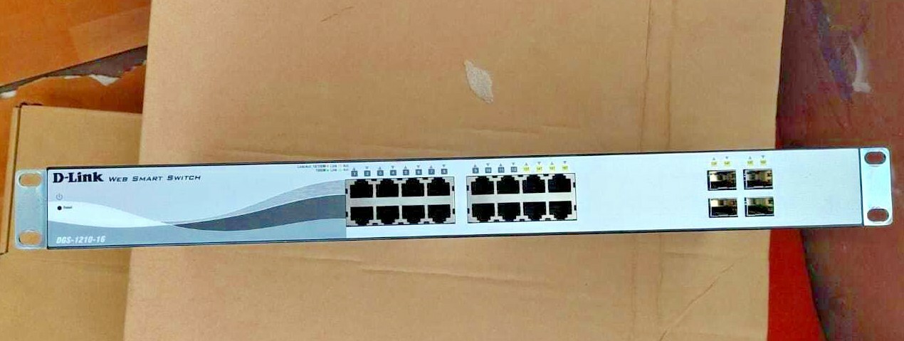 Коммутатор D-link DGS-1210-16 — фото 1