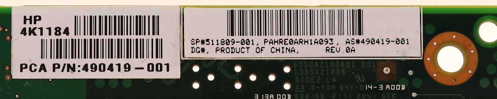 Райзер HP ProLiant DL120/Dl160/DL320 PCIe x16 Riser Card P/N: 511809-001 Tested Working — фото 3