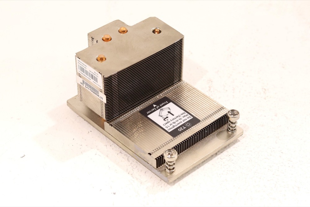 Радиатор HPE ProLiant DL380/DL385 Gen10 CPU Cooling Heatsink P/N: P13750-001 Tested — фото 1