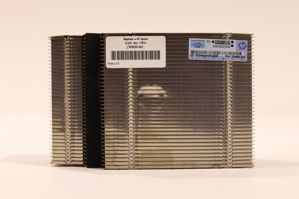Радиатор HP ProLiant DL385 Gen8 Server CPU Cooling Heatsink P/N: 679333-001 Tested — фото 2