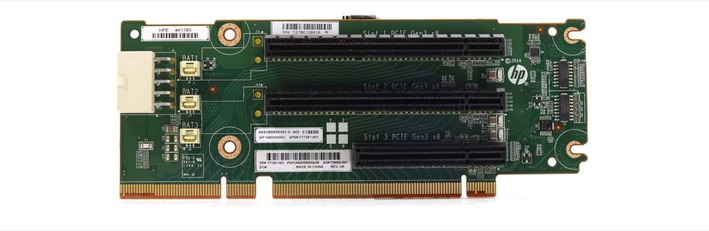 Райзер HPE ProLiant DL560/DL380 Gen9 3-Slot PCIe Riser Card P/N: 777281-001 Tested — фото 1