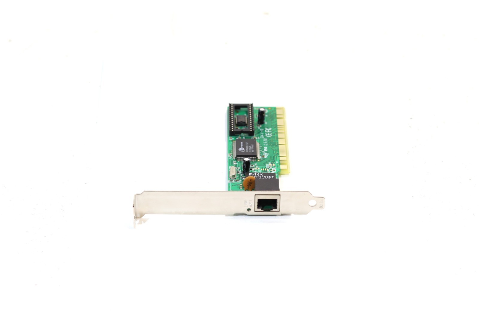 Линейная плата Davicom DM9102AF 10/100 Mbps PCI Network Interface Card P/N:18-1D-P200-B6 Tested — фото 2