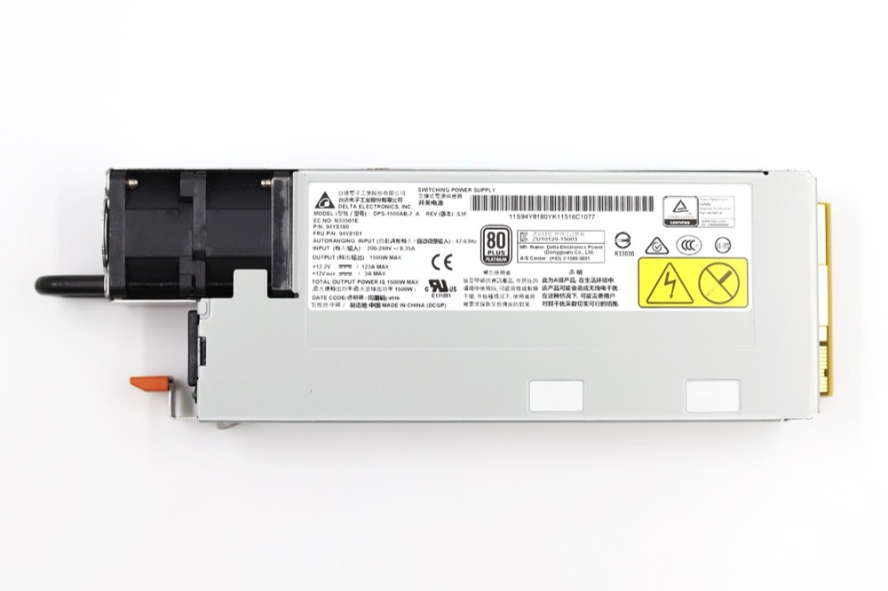 Блок питания Lenovo DPS-1500AB-2 1500W Switching Power Supply FRU P/N: 94Y8181 Tested Working — фото 2