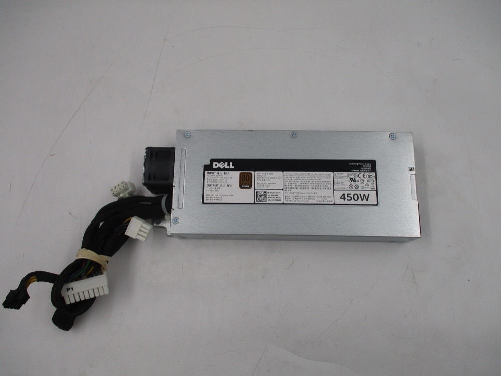Блок питания Dell DPS-450AB-6 450W Power Supply w/Cables Dell P/N: 0P34M3 Tested Working — фото 2
