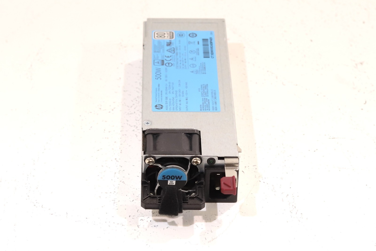 Блок питания HP DPS-500AB-13 500W Power Supply For ProLiant DL360/ML350 Gen9 P/N: 754377-001 — фото 2