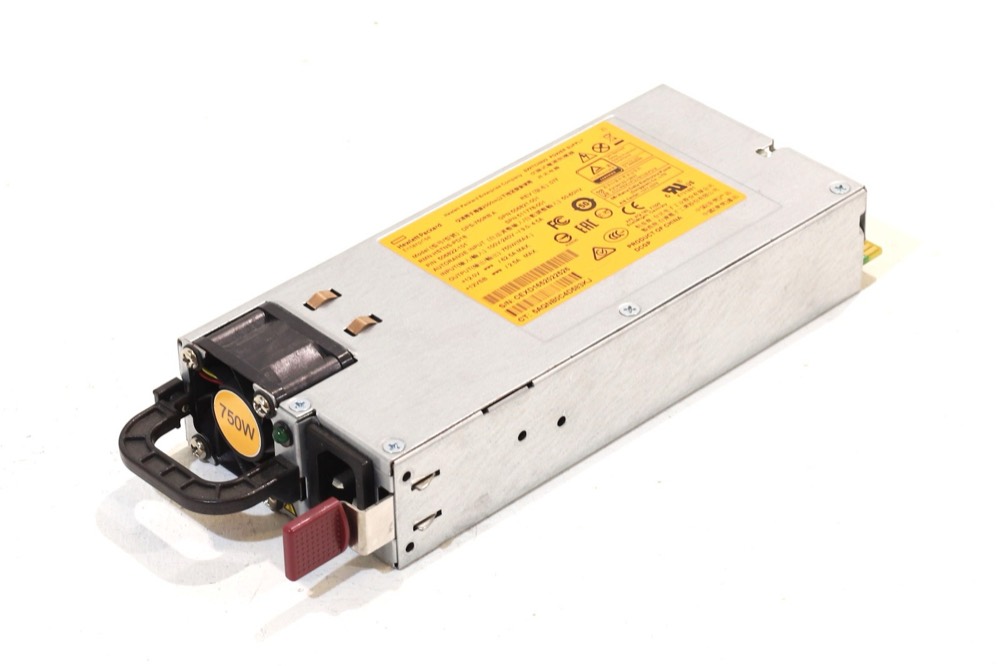 Блок питания HPE DPS-750RB 750W Server Power Supply For ProLiant P/N: 511778-001 Tested — фото 1