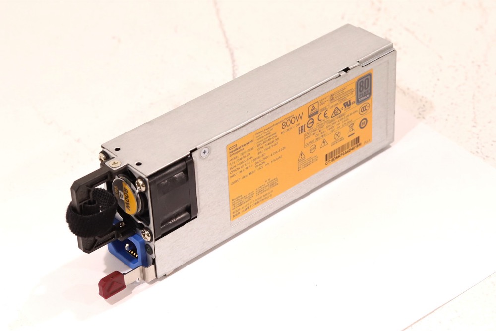 Блок питания HP DPS-800AB-10 800W Power Supply For HP ProLiant Servers P/N: 754378-001 Tested — фото 1