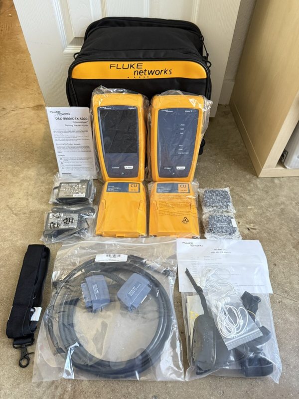 Тестер Fluke Networks DSX-5000 CableAnalyzer DSX2-5000 — кабельный тестер/сертификатор — фото 1