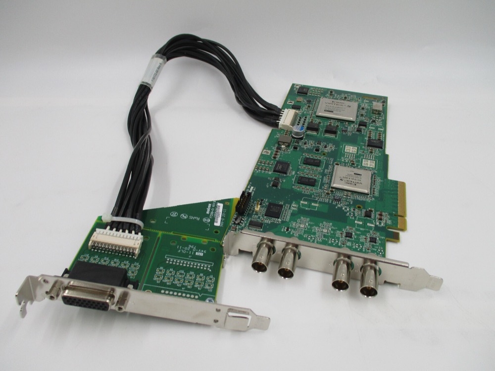 Плата Matrox DSXLE3/12/100 PCIe Video Card MX85710 with DSXLE3/AUD/CBL MX85790 Card — фото 1