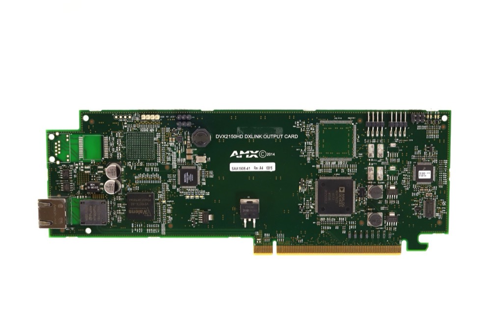 Плата AMX DVX-2150HD Single-Port DXLink PCIe Output Card P/N: SAA1906-41 Tested — фото 2