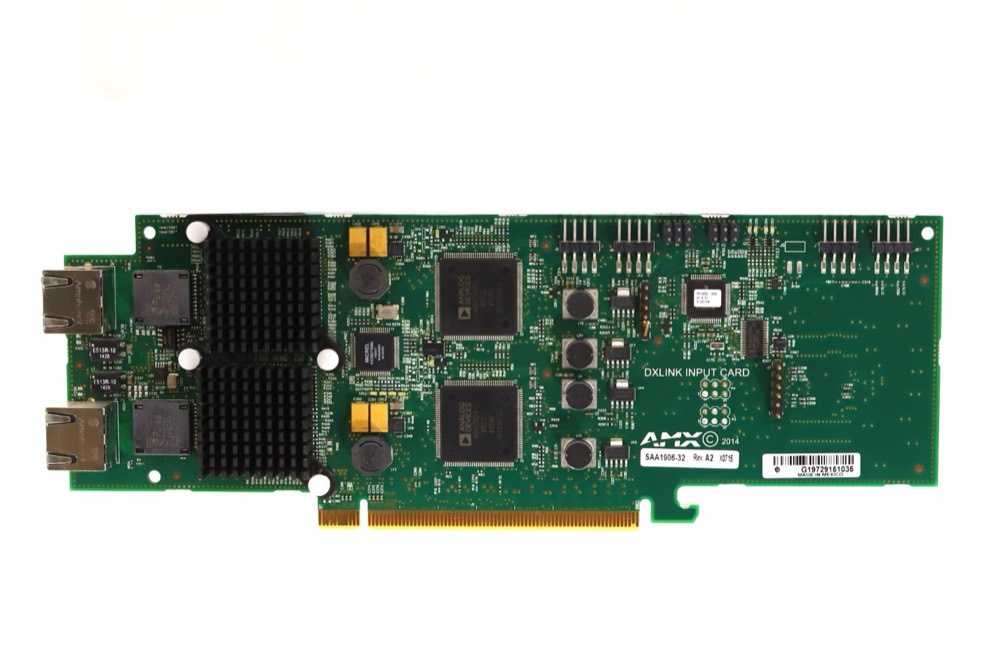 Плата AMX Enova DVX-3256HD Dual-Port DXLink PCIe Input Card P/N: SAA1906-32 Tested — фото 3