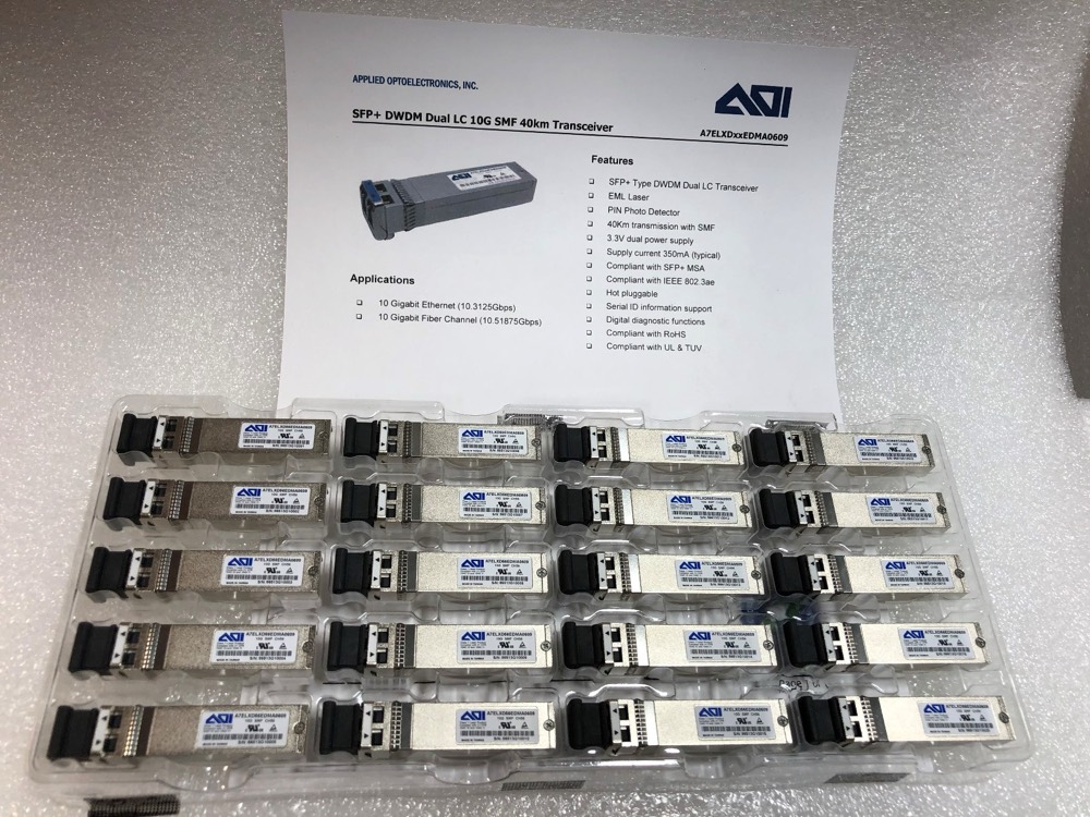 Транспондер Cisco Compatible DWDM-SFP10G-58.17 CH24 10G DWDM SFP+ 1540.56nm 40km DOM SFP new — фото 1