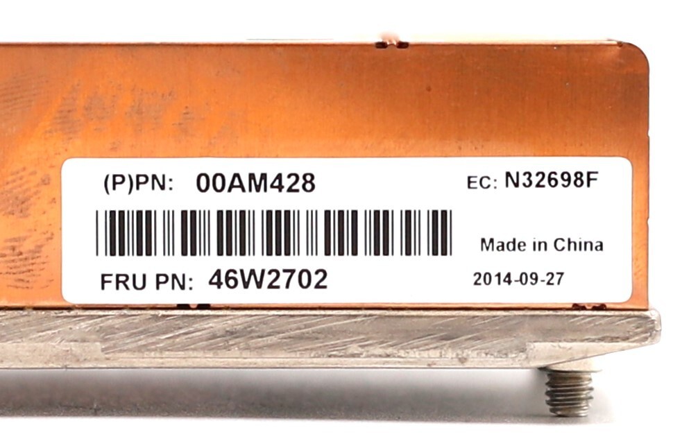 Радиатор IBM DX350 M4 Server CPU Cooling Heatsink FRU P/N: 46W2702 Tested Working — фото 2
