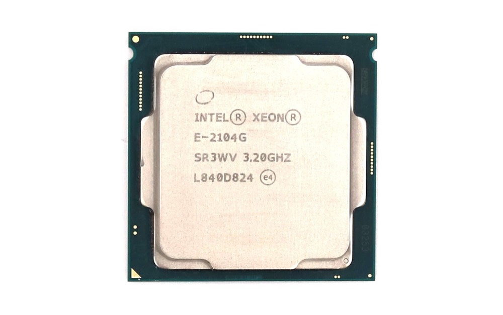 Процессор Intel Xeon E-2104G 3.20GHz Quad-Core 8MB LGA 1151 CPU P/N: SR3WV Tested Grade A — фото 1