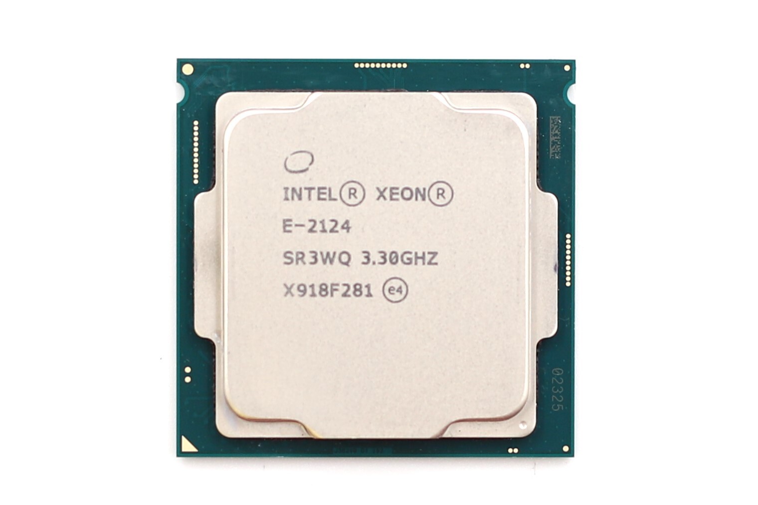 Процессор Intel Xeon E-2124 3.30GHz Quad-Core 8MB LGA1151 Processor P/N: SR3WQ Tested — фото 1