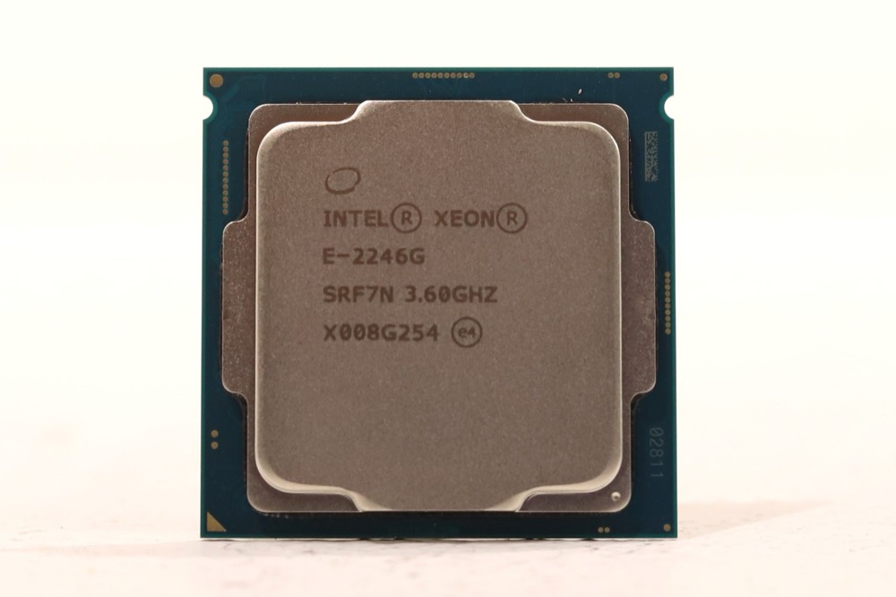 Процессор Intel Xeon E-2246G 3.60GHz 6-Core 12-Thread 12MB LGA 1151 Processor P/N: SRF7N — фото 1