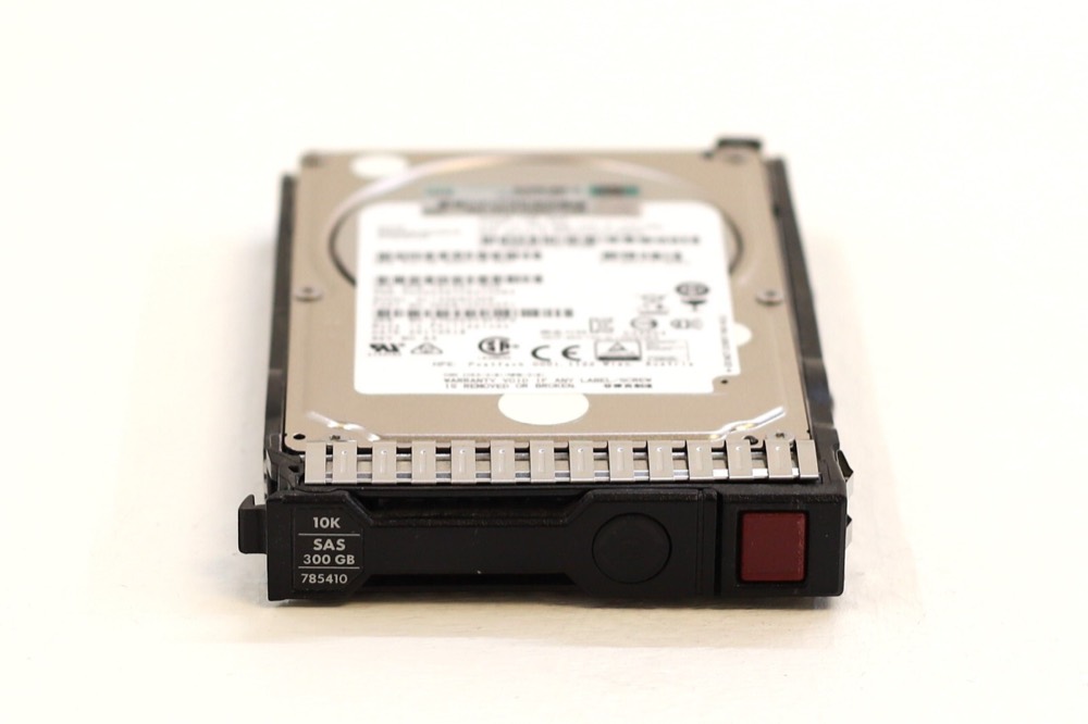 Жёсткий диск HPE E000300JWBHR 300GB 2.5" 12Gb/s 10K RPM SAS Hard Drive W/Caddy P/N:862119-001 — фото 2