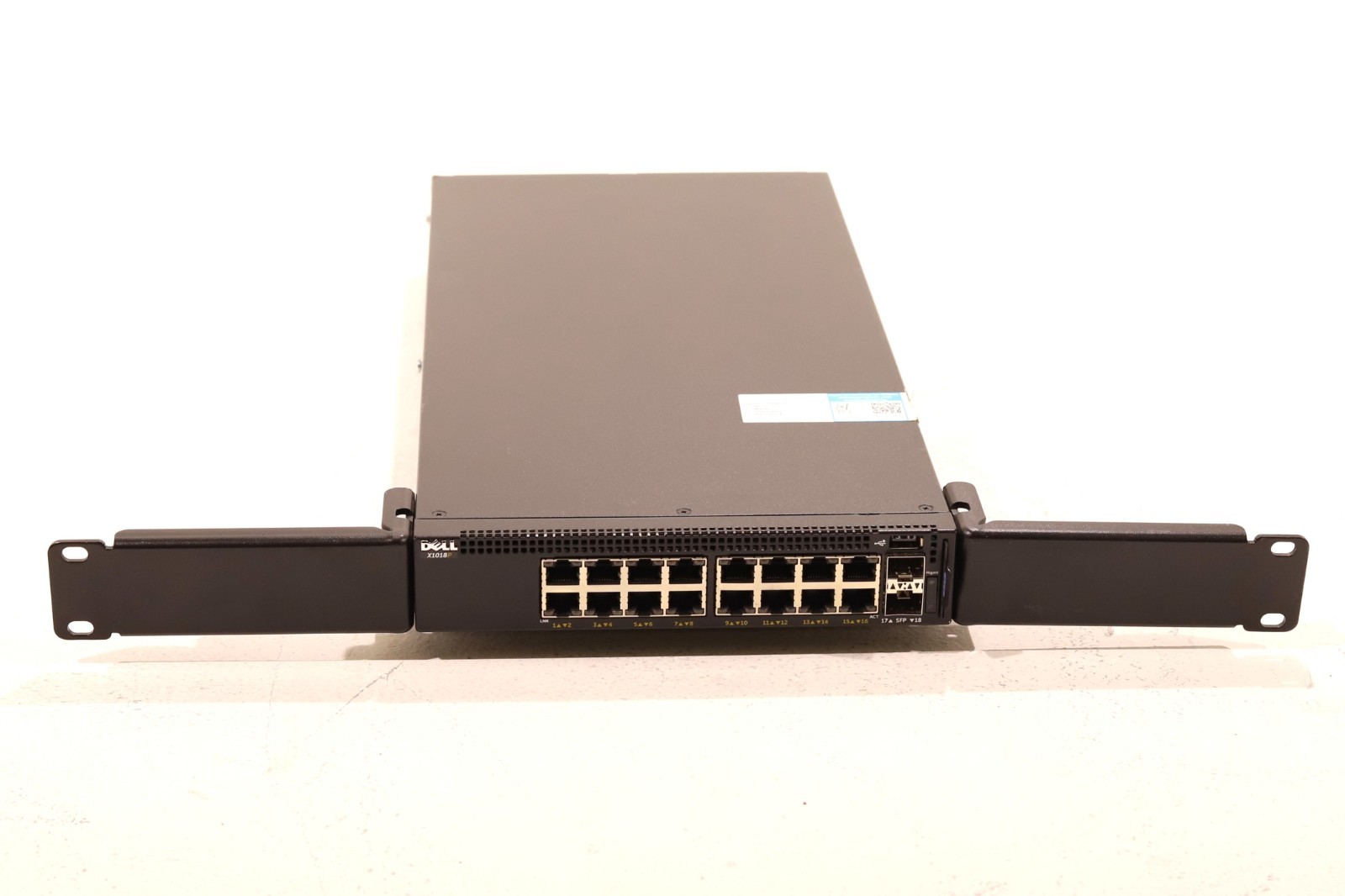 Коммутатор Dell X1018P 16 портов Gigabit управляемый (E11W) — фото 2