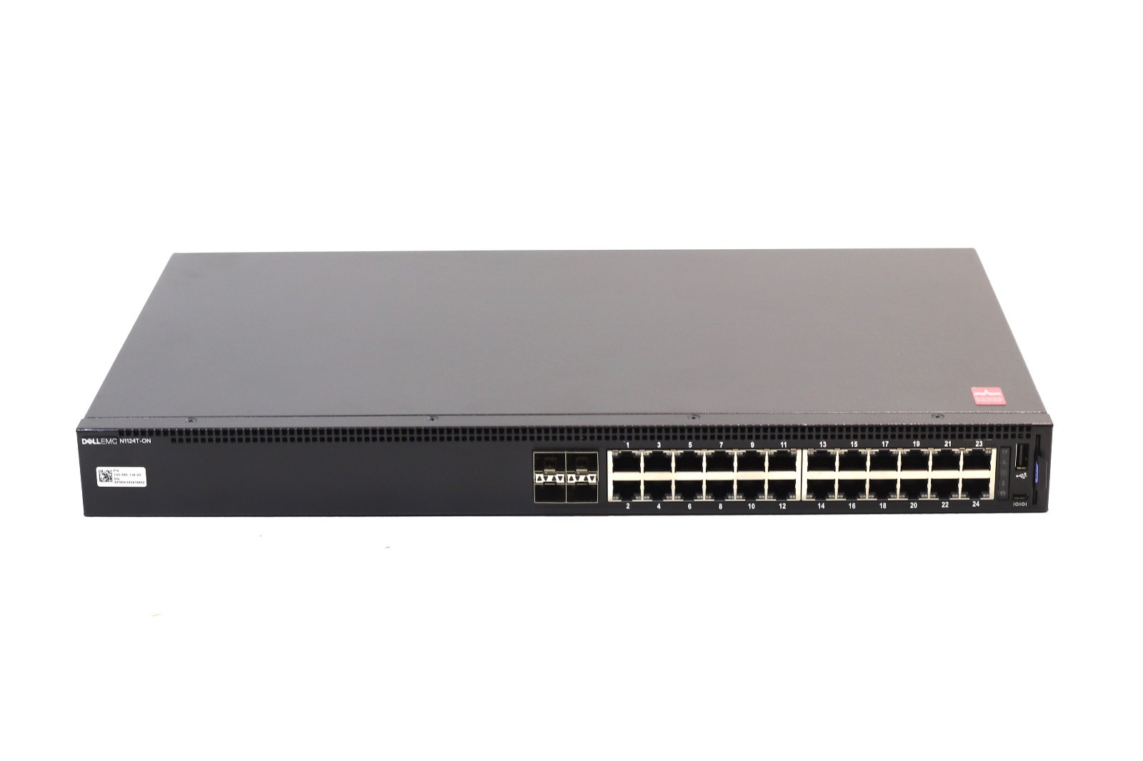 Трансивер Dell EMC E18W 24-Port Gigabit 4x10GbE SFP+ Network Switch P/N: N1124T-ON Tested — фото 1