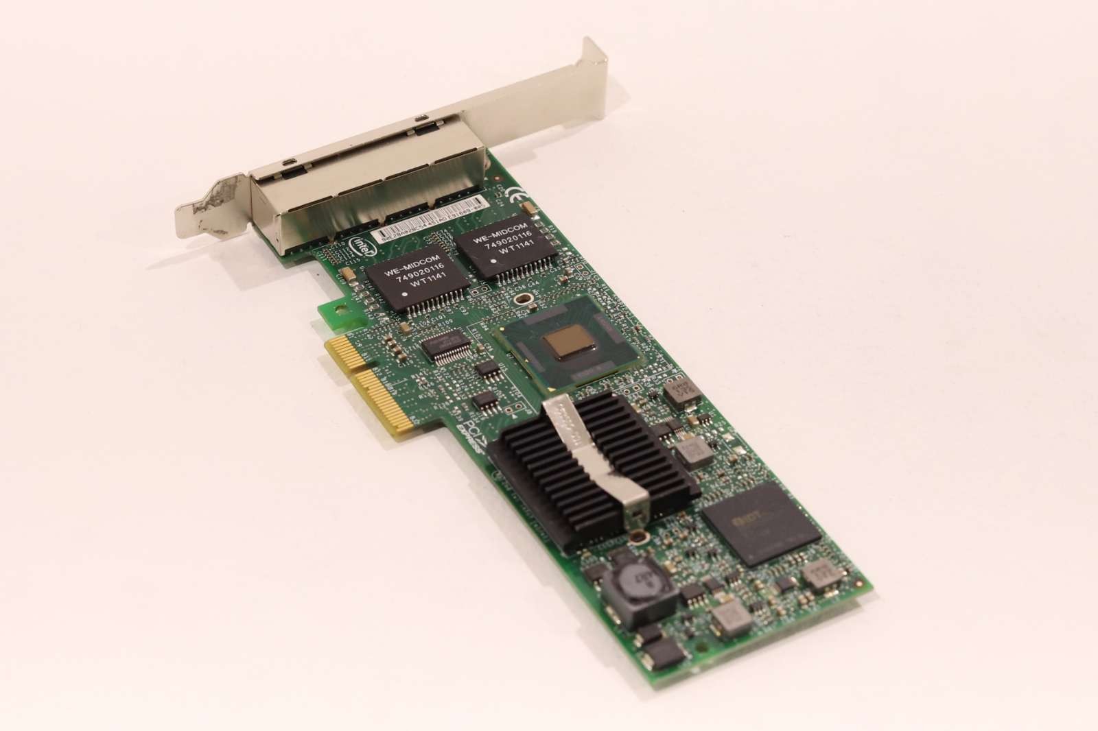 Адаптер Intel E1G44ET2BLK Quad-Port Gigabit PCIe ET2 Network Adapter Tested Working — фото 1