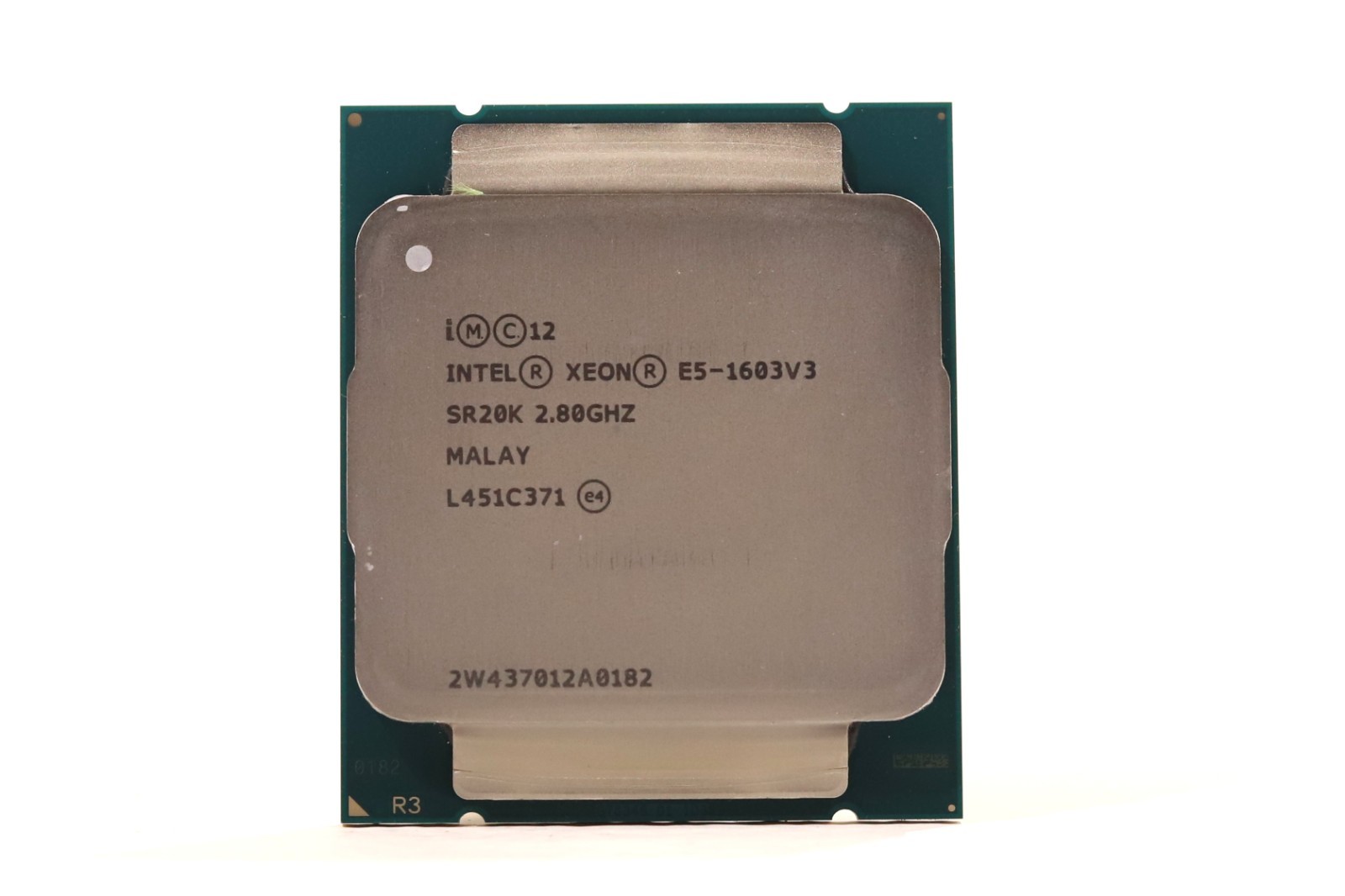 Процессор Intel Xeon E5-1603 V3 2.80GHz Quad-Core 10MB LGA 2011-3 Processor P/N: SR20K — фото 1