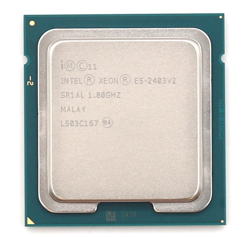 Процессор Intel Xeon E5-2403 V2 1.80GHz Quad-Core 10MB LGA 1356 Processor P/N:SR1AL Tested — фото 1